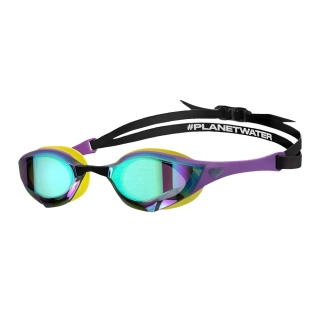 Arena Cobra Edge Swipe Mirror Goggles PLUM
