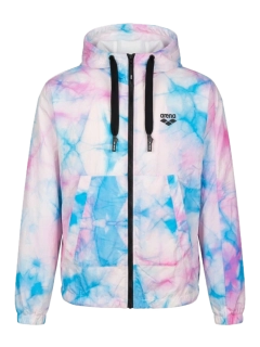 Arena Hooded Reversible Jacket - Tie Dye
